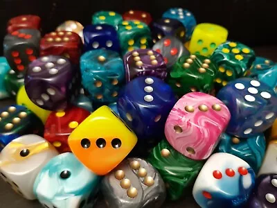 Dice 30mm D6 X 1 RANDOM Chonky Pipped D6 Chessex NEW OOP  -read Description- • $8