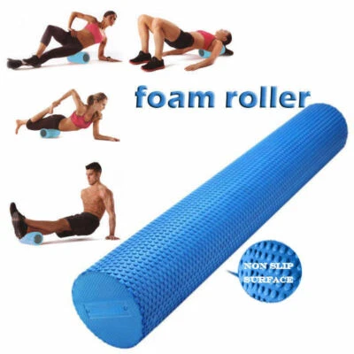 $30.99 • Buy 90x15cm PHYSIO FOAM ROLLER YOGA PILATES BACK GYM EXERCISE TRIGGER