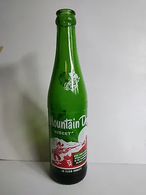 Vintage Mountain Dew Bottle  HUBERT  Hartman Hillbilly Era Mt. Dew VERY RARE HTF • $85