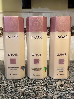 Inoar Ghair Straightener Keratin Kit 33.8oz  Exp 2026 • $210