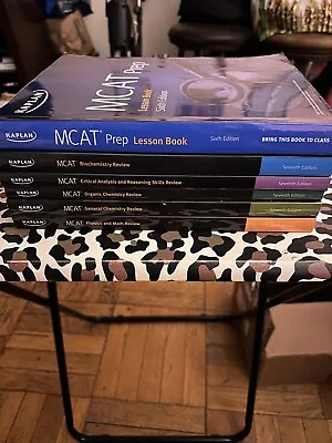 $15 • Buy Kaplan MCAT 6-Books Subject Review 2021-2022 Seventh Edition