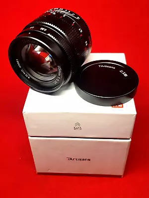 7/Artisans : 35mm F0.95 Micro 4/3 (MFT) Mount Lens - Black : Orig Box - Ex Con • £189