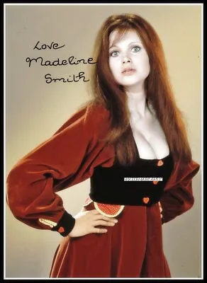 Madeline Smith Autographed Cotton Canvas Image. Limited Edition (MS-223)  • $12.11