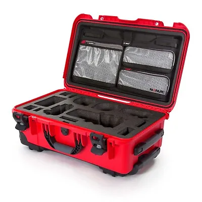 $499 • Buy Nanuk 935 Camera Case With Lid Organizer For Sony A7R / A7S / A9 (Red)