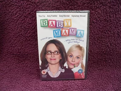 Baby Mama DVD (2008) Tina Fey Greg Kinnear Sigourney Weaver New And Sealed. • £4.49