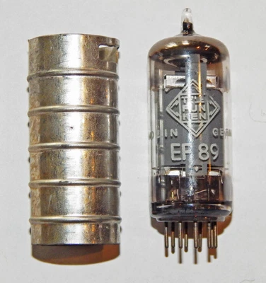 $15.99 • Buy Vintage Telefunken EF89 Vacuum Tube With Metal Case