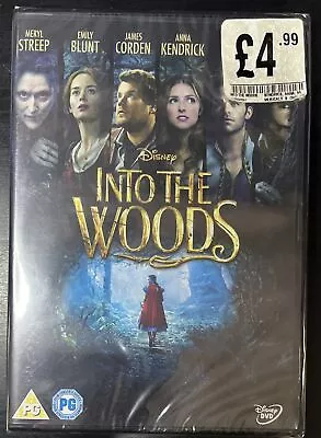 Into The Woods DVD (New/Sealed)- Disney's Epic Musical Spellbinding Adventure • £2.89