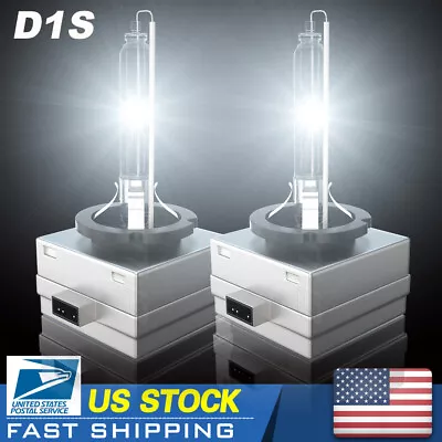 2PCS D1S LED Headlight Bulbs Conversion Kit 55W 6000K White HID Xenon Lamp USA • $26.99