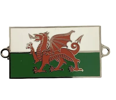 £7.99 • Buy Wales Badge 6cm X 3cm For Car Boat Caravan Landrover Truck Lorry Welsh