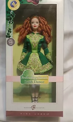 Festivals Of The World Irish Dance Barbie Doll Pink Label Collection • $74.99