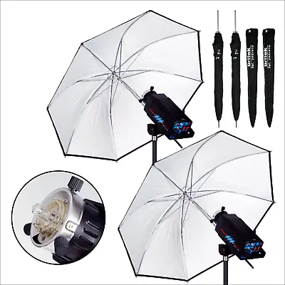 [2PACK] Britek 440W Flash Strobe Monolight W Modeling Lamp Flash Tube Umbrella • $89.99