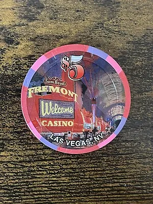 Fremont Las Vegas $5 Casino Chip • £18.99