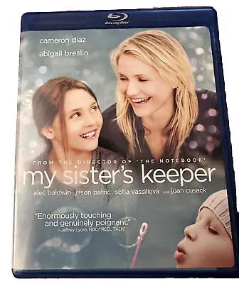 My Sister's Keeper Blu-ray Disc 2009 PG-13 109 Minutes Cameron Diaz Dolby TrueHD • $4.95