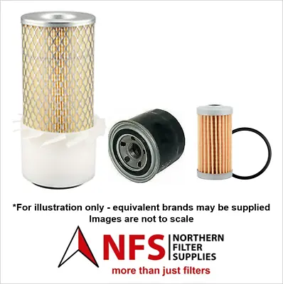 NFS Filter Kit Fits Yanmar YM1401 YM1401D Tractor - Oil Fuel Air Filters • £27.99