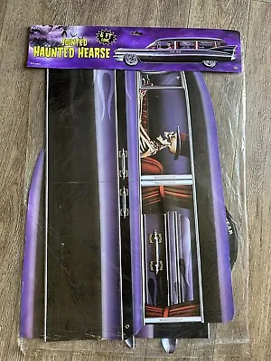 Vintage Beistle 6 Feet Long Jointed Haunted Hearse Halloween Decoration Skeleton • $25