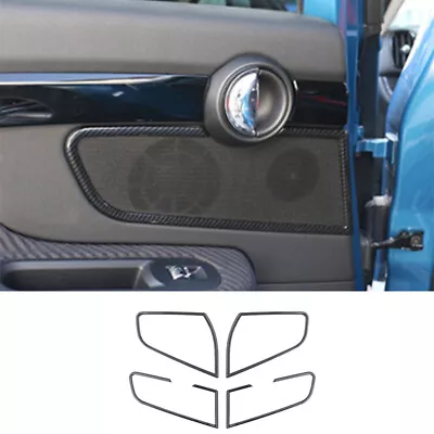 For Mini Cooper Countryman F60 ABS Carbon Fiber Door Speaker Bezel Frame Cover • $179.40