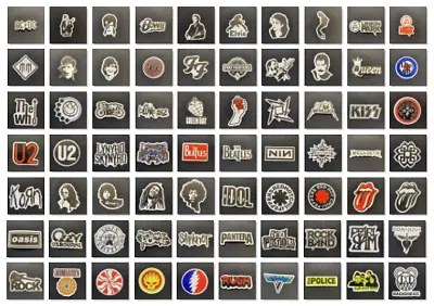 Band Stickers Vinyl Rock Music Classic Stones Nirvana Metallica Slipknot 2 -3  • $1.49