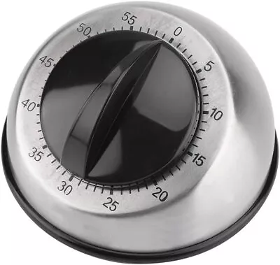 Long Ring Bell Alarm Loud 60-Minute Kitchen Cooking Wind Up Timer Mechanical US • $9.78