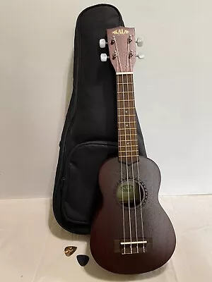 Kala KA-15S Mahogany Soprano Ukulele - W Case • $75