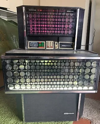 Seeburg SPS160 Olympian Vintage Jukebox Machine 1972 Purple Turns On • $300