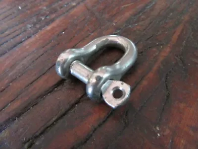 D- SHACKLE WITH 1/4” PIN SS Stainless Hobie Prindle Nacra Catamaran Sailboat • $3.99