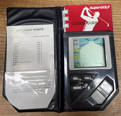 1989 Super Golf Electronics Games Micro-  UnnjSA. Vintage Made In Japan • $14.99