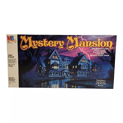 Vintage 1984 MYSTERY MANSION Board Game By Milton Bradley **100% COMPLETE** • $49.99