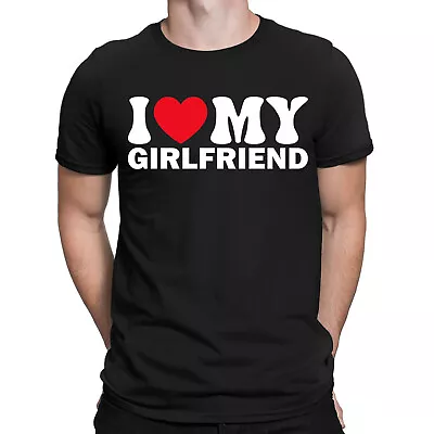 I Love My Girlfriend Worlds Best Soulmates Forever Mens T-Shirts Tee Love Top#E2 • $5.04