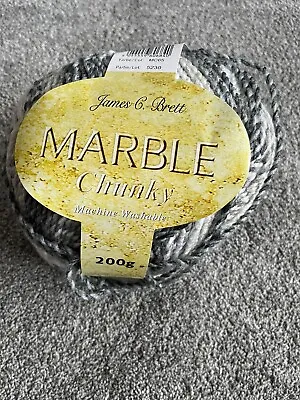 Brand New James C Brett Marble Chunky 200g Mix Colour MC65 • £4.99