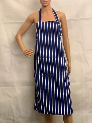 Aprons Striped Butchers/B-B-Q Style With Pocket • £5.99