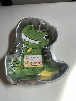 WILTON Baby Dinosaur T-Rex Cake Pan 2105-1022 Baking Mold 12  X 13  • $6.99