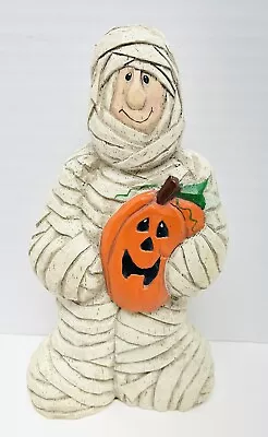 Eddie Walker ~ Midwest Of Cannon Falls Halloween Lg 7  MUMMY  W/ PUMPKIN • $50