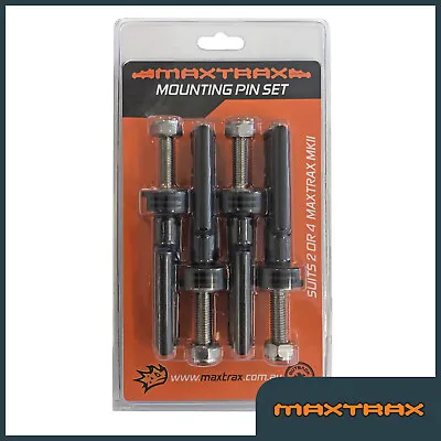 MAXTRAX MOUNTING PIN SET - MKII - Recovery Tracks 4WD 4x4 • $59.90