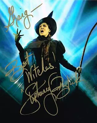 Stephanie J. Block Elphaba SIGNED Wicked 8x10 Photo COA • $74