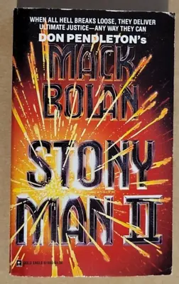 Don Pendleton: MACK BOLAN- STONY MAN II #2 (Executioner) • £5