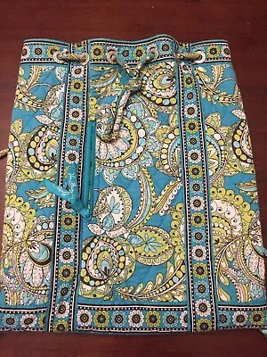 Vera Bradley Small Drawstring Backpack Daypack Purse Pattern Peacock   • $16