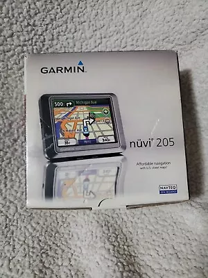 Garmin Nuvi 205 3.5 Inch Portable GPS Navigator (IL/RT5-GAR-205-UG)  • $19.99