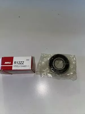 MRC R12ZZ Double Seal Deep Groove Radial Ball Bearing New In Box  • $12.96