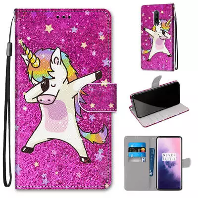 Unicorn Wallet Phone Case For Samsung IPhone Xiaomi Sony OPPO Blackview Huawei  • £4.79