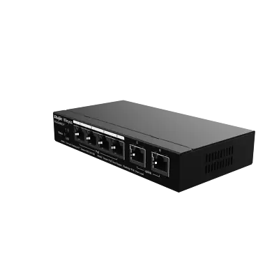 Reyee RG-ES206GC-P(US) Switch 6-Port Gigabit Smart Cloud Mananged PoE • $91.90