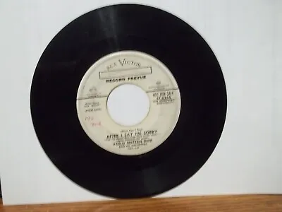 Pablo Beltran Ruiz Dust On The Moon / After I Say I'm Sorry 45 RCA Record PROMO • $100