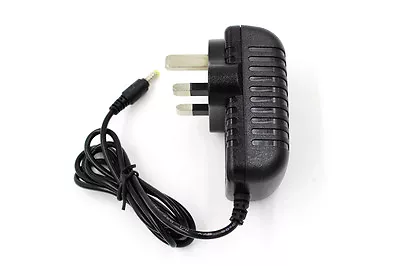 UK AC/DC Power Supply Adapter Charger For LOGIK L10SPDV13 Portable Dvd Player • £5.22