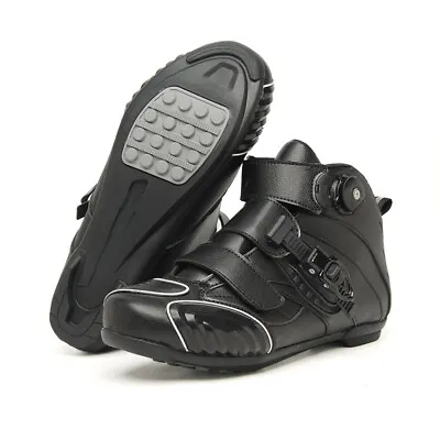 Professional Motorcycle Boots Off-Road Racing Sneaker Motorbike Riding Men Shoes • $83.64