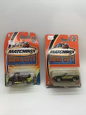 2 Matchbox Hero City Cars 63 8 • $10