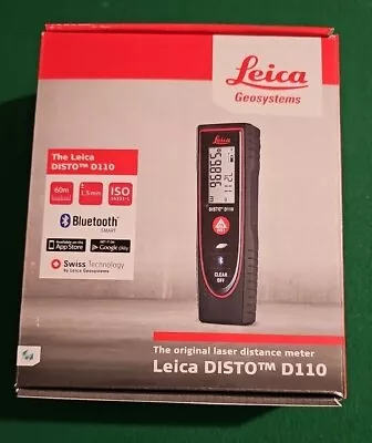 Leica DISTO™ D110 Laser Distance Meter IP54 • $180