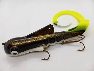 12  Musky Innovations Shallow Magnum Bulldawg TRO BL Lime Jerkbait Musky Lure • $28.99