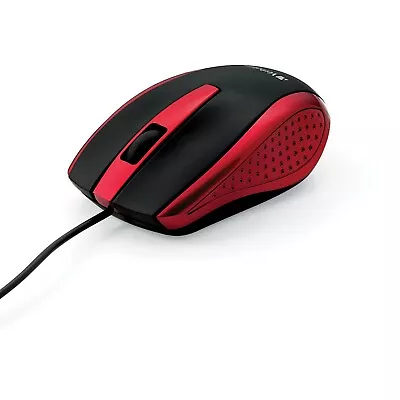 Verbatim 99742 Red Wired Notebook Optical Mouse  • $10.49