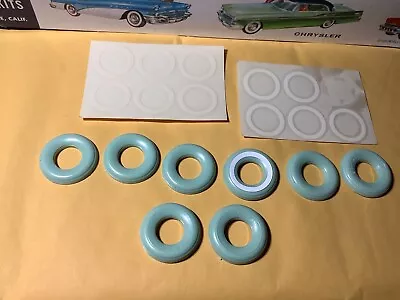 1 25 Scale Model Parts Lincoln Futura Decal/ Tire Half’s Plastic No Box • $12.99