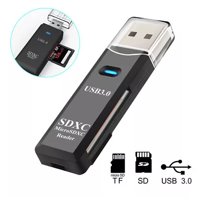 USB 3.0 High Speed Card Reader Adapter For Micro SD SDXC TF T-Flash Memory Card • $6.15
