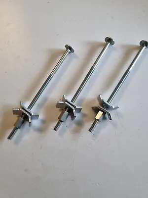 £5.99 • Buy 3 Kitchen Worktop Connecting Bolts Joining Joints Clamps Butterfly Connectors